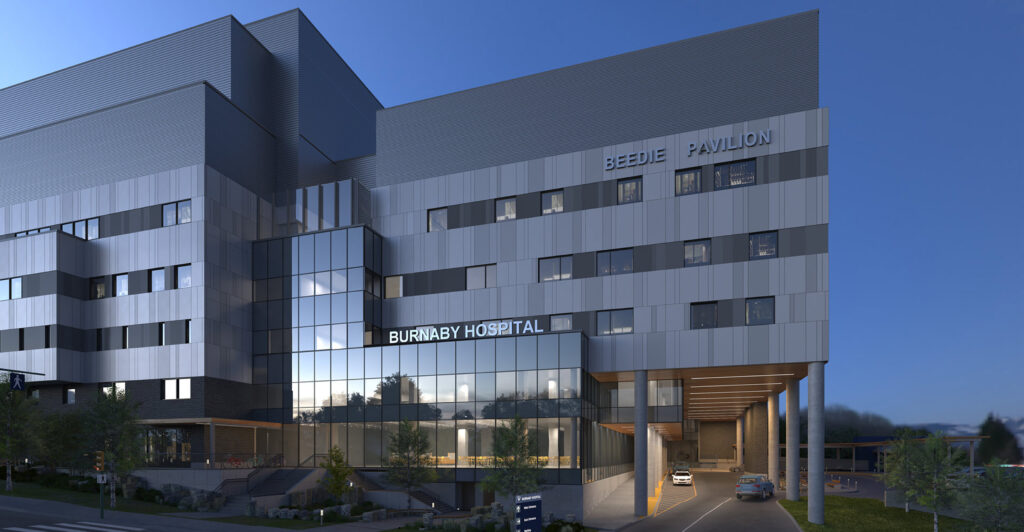 Burnaby Hospital Redevelopment – Phase 1 – Kirsten Reite Architecture (KRA)